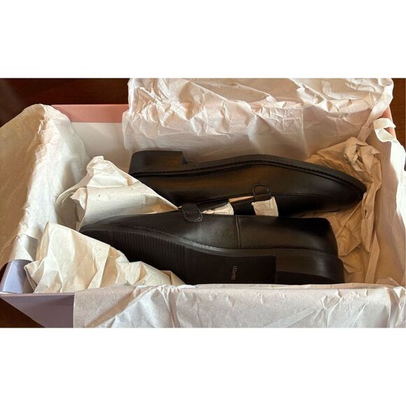 LISA * VICKY (NORDSTROM) - 🎉HP🎉 NIB - L Sz 6 "Zany-V" Sheep Napa Leather Loafers - Picture 5 of 14